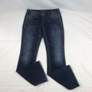 Silver 29/33 Jeans Aiko Boot Cut Jeans sz 29x33 Dark wash‎